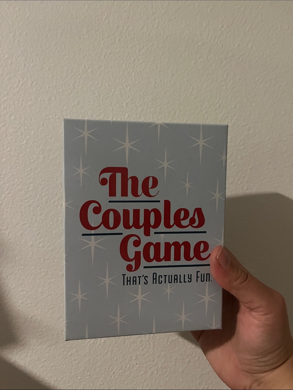 The Couples Game - Light Blue & Red Party Card Game